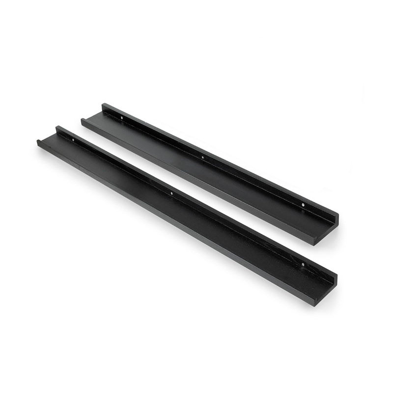 ZITTI tavelhylla 120 cm svartlack
